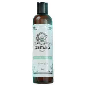 Cbd Dual Use Massage / Bath Oil (100mg)(size 8 Oz)